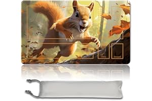 MPLR BOARD GAME Juego de mesa MTG Playmat + bolsa impermeable gratis, bordes cosidos, para entusiastas de la tarjeta TCG Playmat Mouse Pad MTG Alfombrilla de juego con zonas (original Playmat) (con zona, token de