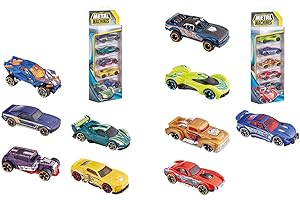ZURU ANTSY LABS Zuru Metal Machines Pack 5 Coches de Metal 11007541