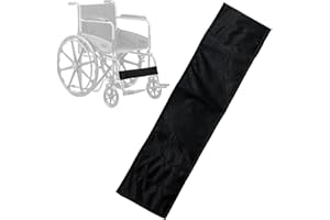 MESINURS Ceinture de soutien à la jambe rembourrée douce pour chaise de transport et appuie-pieds, empêche le glissement des jambes et les spasmes pour les personnes âgées ou handicapées (16 "L)