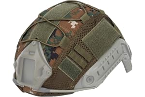 HUENCO Copertura per casco tattico a rete per casco Ops-Core Fast PJ (casco non incluso)