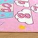 Superb Kids / Childs Rug Princess Castle Hopscotch Pink Play Mat 80cm x 150cm (2'6 x 5' approx)