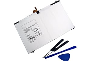 Bestome Ersatz Akku Kompatibel mit Samsung Galaxy Tab S2 9.7 TD-LTE SM-T817R4 SM-T810 SM-T815N0 SM-T817W SM-T815 SM-T815Y EB-BT810ABE EB-BT810ABA GH43-04431A 3.85V,5870mAh mit Werkzeugen