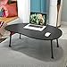 Produktbild Laptoptisch Faltbarer Laptop-Bett-Tisch Für Spiel, Laptop-Schreibtisch, Schreibtisch, Schreibtisch, Kind-Frühstückstablett, Beweglicher Stehtisch, Notizbuch-Stand-Sofa-Tisch, Studien-Schreibtisch, Vielzweck Im Schlafsaal, Haus (faltbar, Größe: 80 * 50 * 28cm) ( Farbe : A )