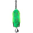 AUF Artificial Fishing Lures Modified Thunder Frog Fishing Soft Bait Plastic Fishing Lures (Green White)