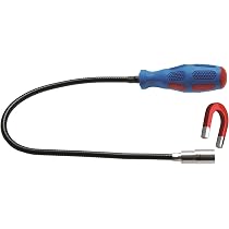 Aimant Flexible BGS 70025 - 480mm Avec Force De Traction 0.1kg - Pour Récupération D'Objets En Espace Étroit