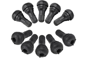 BEDIFFER 10 sztuk zawór opony samochodowej Auto TR412 zatrzask koła w trzpieniu zaworu opony osłona przeciwpyłowa zawór gumowy, narzędzie do naprawy samochodów,narzędzie do zaworów