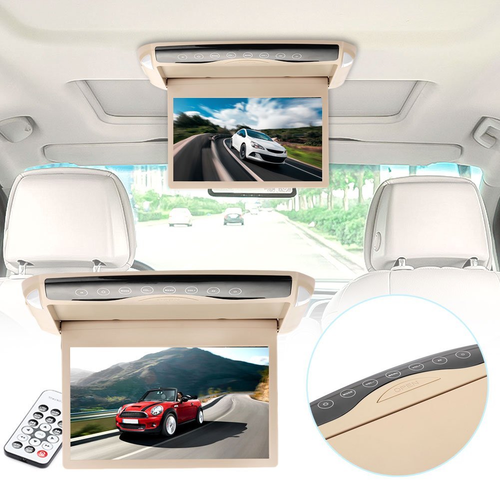 Springdoit-Pantalla-de-visualizacin-del-Coche-HD-de-10-Pulgadas-LED-Reproductor-de-Audio-electrnica-del-Coche-de-Pantalla-tctil-de-instalacin-LCD