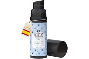 BELLY OUR MUTUAL FRIEND Belly® Crema Almohadillas Perros - Hidrata, Calma, Protege Nariz y Patas - 100% Natural y Orgánico - Sin Perfume - Protector Almohadillas Perro - Segura de Lamer con Manteca de Karité, 50g