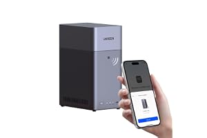UGREEN NAS DH2300 2-Bay Desktop NASync, Support Capacity 64TB (Diskless), Remote Access, AI Photo Album, Beginner Friendly System, 4GB RAM on Board,1GbE, 4K HDMI, Network Attached Storage(Diskless)