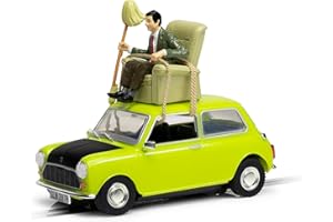 Scalextric Cars - C4334 Mr Bean Mini - Do-It-Yourself - Toy Slot Car for use with Race Tracks and Set - Gift Ideas for Kids and Adults, Scalextric Accessories