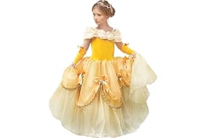 TYHTYM Vestido de Bella Durmiendo para disfraz de princesa Aurora Belle, disfraz de princesa para Halloween, cumpleaños, cosplay