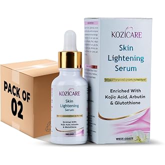 Kozicare Skin Lightening Serum Enriched With Kojic Acid...