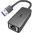 uni USB Ethernet Adapter USB 3.0 to RJ45 Gigabit LAN Adapter, Compatible for MacBook, Surface Pro, Notebook PC with Windows7/8/10, XP, Vista, Mac/Linux and More