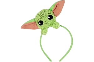 PEERS HARDY Disney Baby Yoda VH700598L - Cerchietto per capelli 3D, colore: Verde