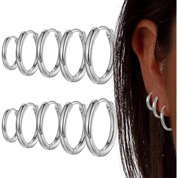 Boucle D'oreille Homme Anneau & Boucle D'Oreille Homme Creole