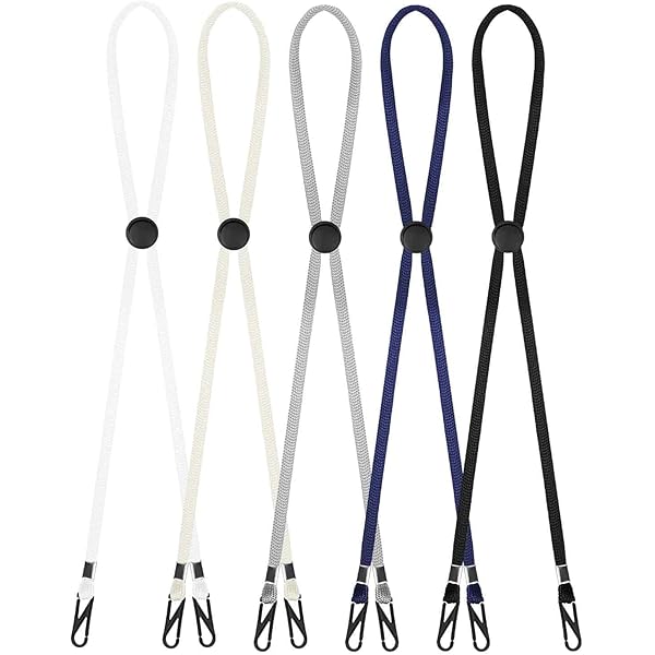 10 Pcs Flexible Removable Hat Chin Cord 23.6"x0.09" Hat Strap With Cord Lock For Fishing Boating, Black - Walmart Supplies