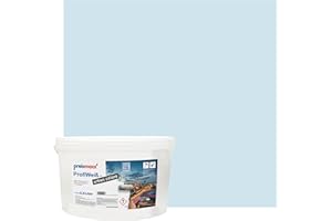 Preismaxx Profiweiß urban colors, bunte Wandfarbe, blau, babyblau, baby blue 2,5L, Innenfarbe, hohe Deckkraft Klasse 2, matt