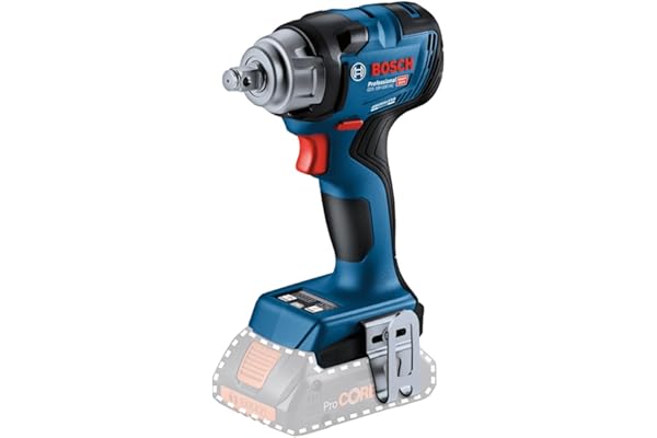 Bosch Professional 18V System boulonneuse sans-fil GDS 18V-330 HC (couple de serrage 330 Nm, couple de décollement de 560 Nm, 3 réglages vitesse/couple)