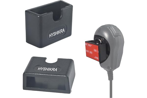 HYSHIKRA Universell radio-/mikrofonhållare, självhäftande fäste för Baofeng Yaesu Retevis Motorola Quansheng Radio