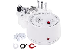 GHWMYD 3 en 1 Dispositivo Profesional de Dermoabrasión, barra mágica especial para salones de belleza personales, botellas de spray, tubos de vidrio al vacío y otros equipos profesionales para el