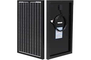 Renogy - Módulo solar mono de 30 W/12 V (delgado), panel solar, célula solar, módulo fotovoltaico para carga de batería solar de 12 V