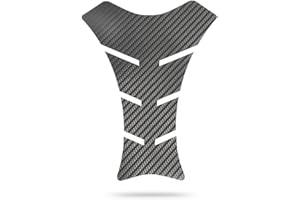 ‎MOTOKING Motoking Tankpad Carbon New-Classic Tankaufkleber, Tankschutz, Lackschutz, Aufkleber Pad für Motorrad Tank - in 3 Farben erhältlich - ANTHRAZIT