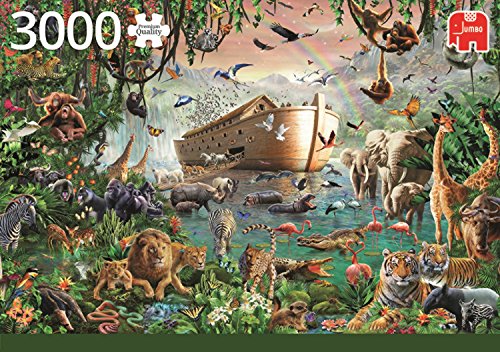 Jumbo Jumbo Premium Puzzle Collection 'Noah's Arc' 3,000 Piece Jigsaw Puzzle