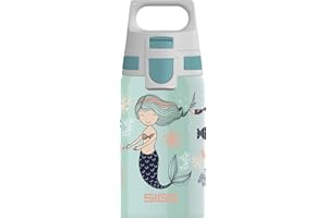 Sigg - Borraccia Bambini in Acciaio Inox - Shield One - Perfetta per Bevande Gassate - Ermetica - Leggera - Senza BPA - 0,5L