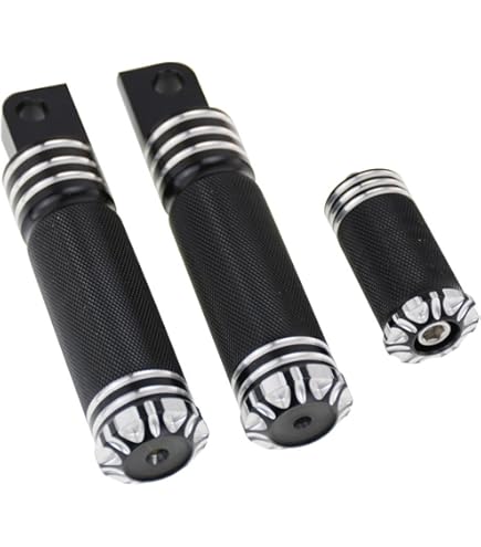 Harley Davidson Fußrasten 10 Mm - Universal Slipstream Für Softail Heritage, Billet Aluminium