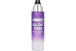 UCANBE (200 ml) Spray Fixateur de Maquillage Longue Durée - Fixateur Maquillage Spray Mat Transparent - Setting Spray Contrôle de L'huile Grande Capacité