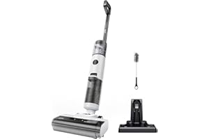 JONR ED12 Aspirateur Laveur sans Fil, Nettoyage des Bords, 30s Autonettoyage Rapide, Léger, Forte Traction, Aspire et Lave en même Temps, pour sols durs