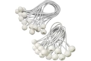 XGAGHB Tensor elástico, Sandow elástico, 30 Piezas Tensor Lona para Bandera, Lona, pabellón, Tienda, Cortinas, arnés de extensión, Soporte de Lona (150 mm y 200 mm)