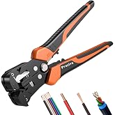 Professional Wire Stripper, 3 in 1 Electrical Wire Stripper Stripper | Self-adjustable and automatic, lightweight and portabl