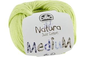 DMC - Natura Médium - Pelote de fil à tricoter et à crocheter | 100% coton - Idéal pour les vêtements | 50 g - 75 m | 27 coloris