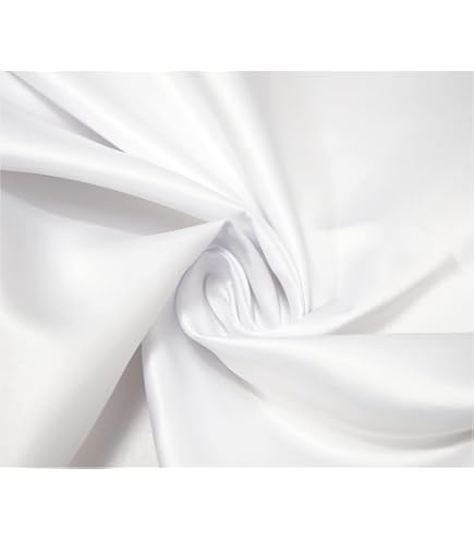 Plain Sheer Lightweight Organza Voile Fabric – 150cm Wide, Sold By The Metre – Perfect For Wedding Curtains & Crafts