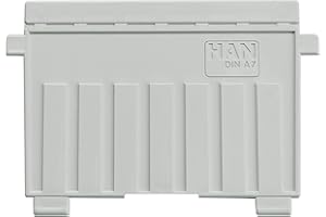 HAN Płyta podporowa DIN A7 poprzeczna, do skrzynek na fiszki i pudełek na fiszki HAN do nauki, pudełko do nauki, opakowanie 5 sztuk, 9027-11, jasnoszary