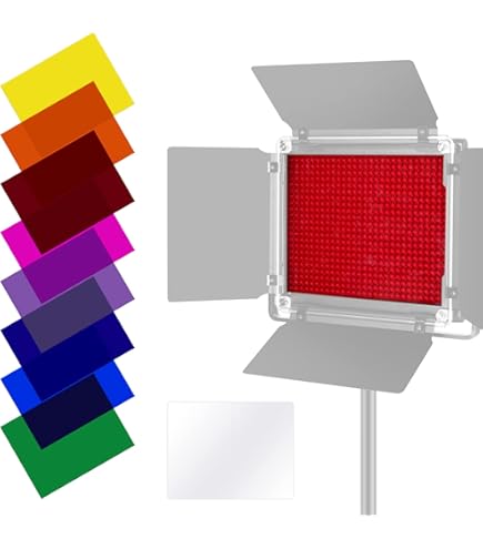 Filtri Luce Calda CTO Per LED GU10 - 3 Spessori (204, 205, 206) | 6 Pezzi Da 5cm | Pellicole Circolari - Foto 2