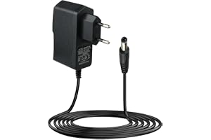 Uoww Nätadapter 12 V 2A för LED-band, kamera, router, TV-box | Universell strömförsörjning AC 100–240 V, för LCD-skärm, exter