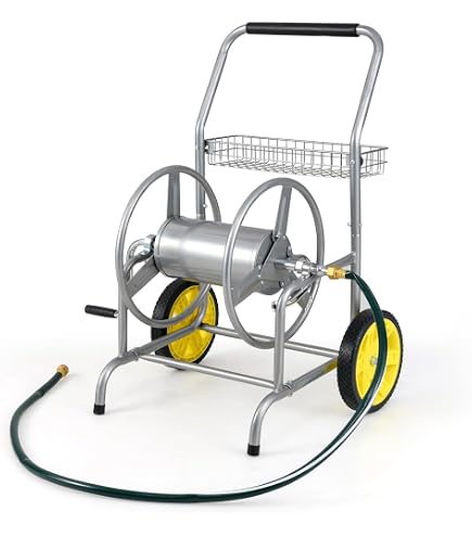 Copertura per carrello avvolgitubo da giardino, copertura protettiva antipolvere per patio esterno, per carrello del tubo flessibile, copertura impermeabile per avvolgitubo dell'acqua per esterni