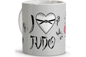LolaPix Judo mugg present judoka kampsport presenter till idrottare original presentmuggar kaffemuggar keramisk mugg 330 ml j