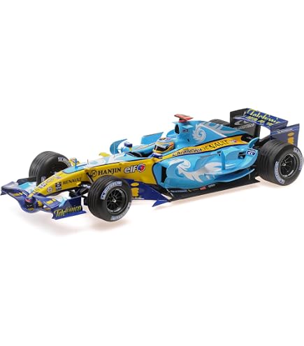 MINICHAMPS F1 1/43 400040007 RENAULT R24 JARNO TRULLI: Amazon.de: Toys