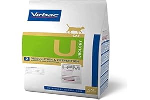 Virbac Veterinary HPM Vet Urology D&P Sac pour Chat 1,5 kg
