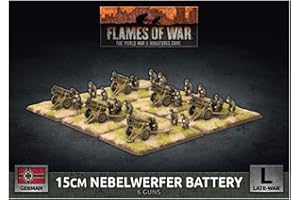 FLAMES OF WAR Fiamme della guerra tardiva guerra tedesca 15cm Nebelwerfer (GBX146)
