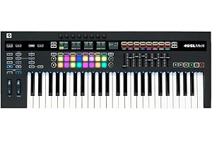 Novation 49SL MkIII MIDI-Controller-Keyboard mit 49 Tasten und Sequenzer sowie DAW-Integration