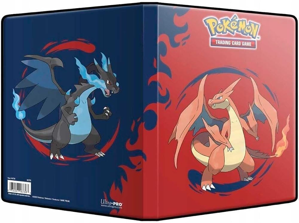 Ultra Pro Pokemon Mega Charizard X And Y Portfolio Albüm 9 Cepli 180 Kart Kapasiteli
