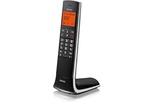 BRONDI Lemure Telefono Cordless, Nero