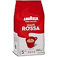 Lavazza Qualita Rossa, Arabica and Robusta Medium Roast Coffee Beans, Pack of 1 kg