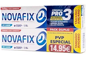 Pack Novafix 2x70 g envase ahorro