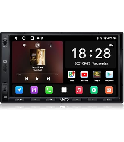 ATOTO [10 inch/QLED] S8 Pro S8G2104PR-A Double-DIN Andriod Car