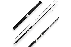 LIDSTERS FISHING SUPPLIES NGT 6FT STALKER BLACK CARP FISHING ROD 2PC 1.8M STALKING TACKLE 2LB